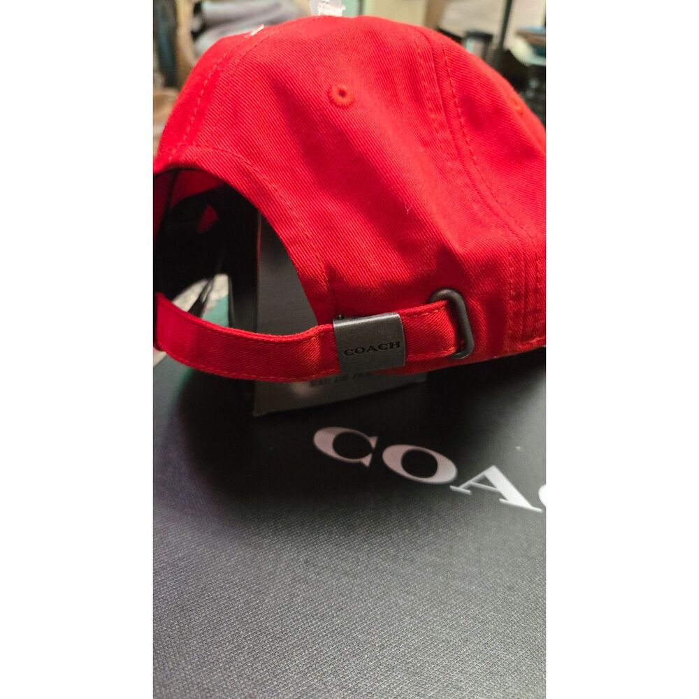 Red Coach Cap - Picture 2 of 3